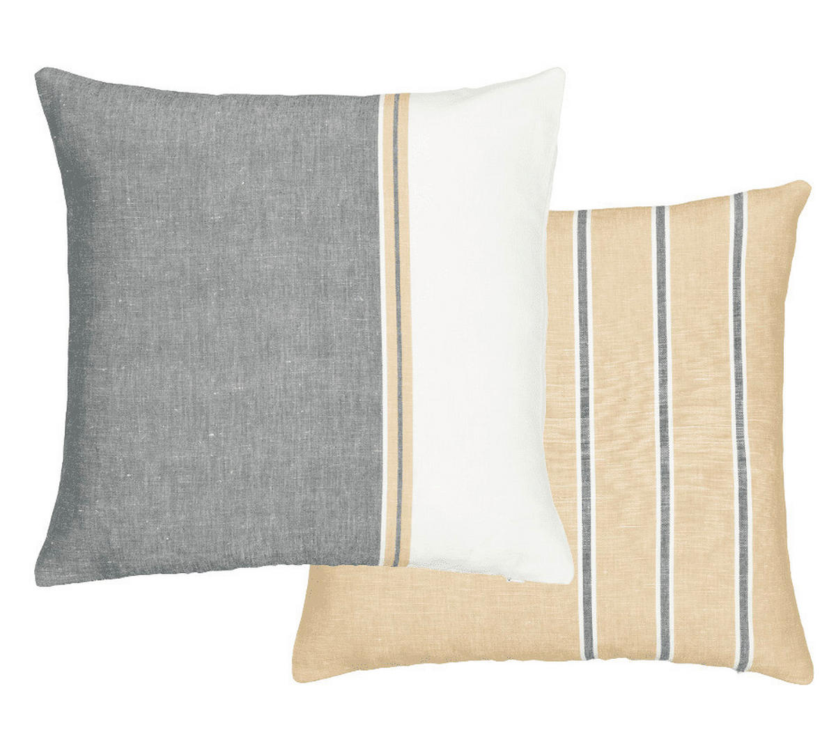 KISSENHÜLLE Caisa 45/45 cm  - Gelb, Basics, Textil (45/45cm) - Svanefors