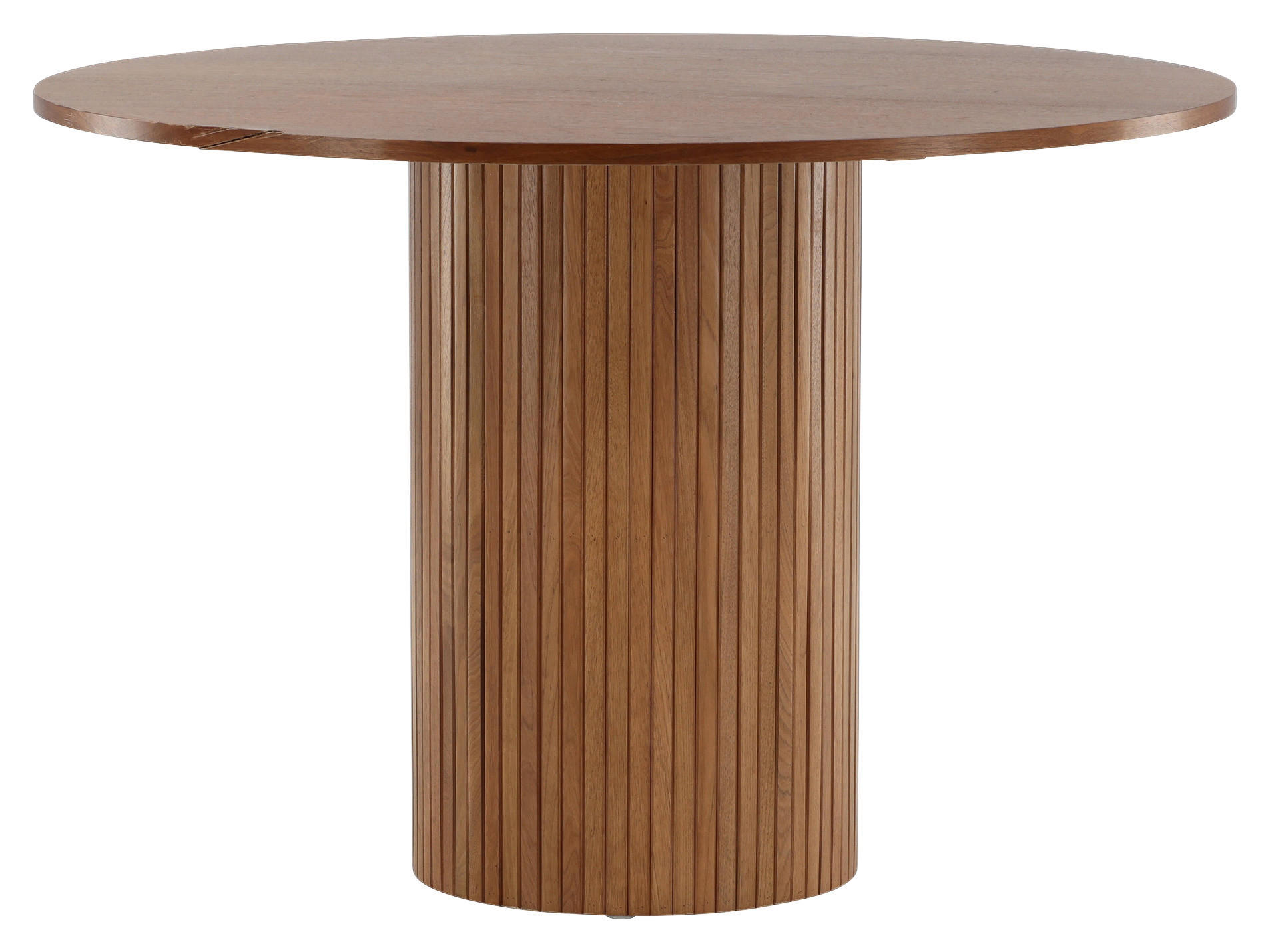 ESSTISCH in Holzwerkstoff 110/110/75 cm  - Walnussfarben, Design, Holzwerkstoff (110/110/75cm) - Livetastic