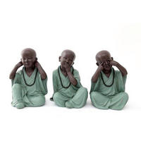 BUDDHA  - többszínű, Basics, műanyag (17.5/25/15cm)