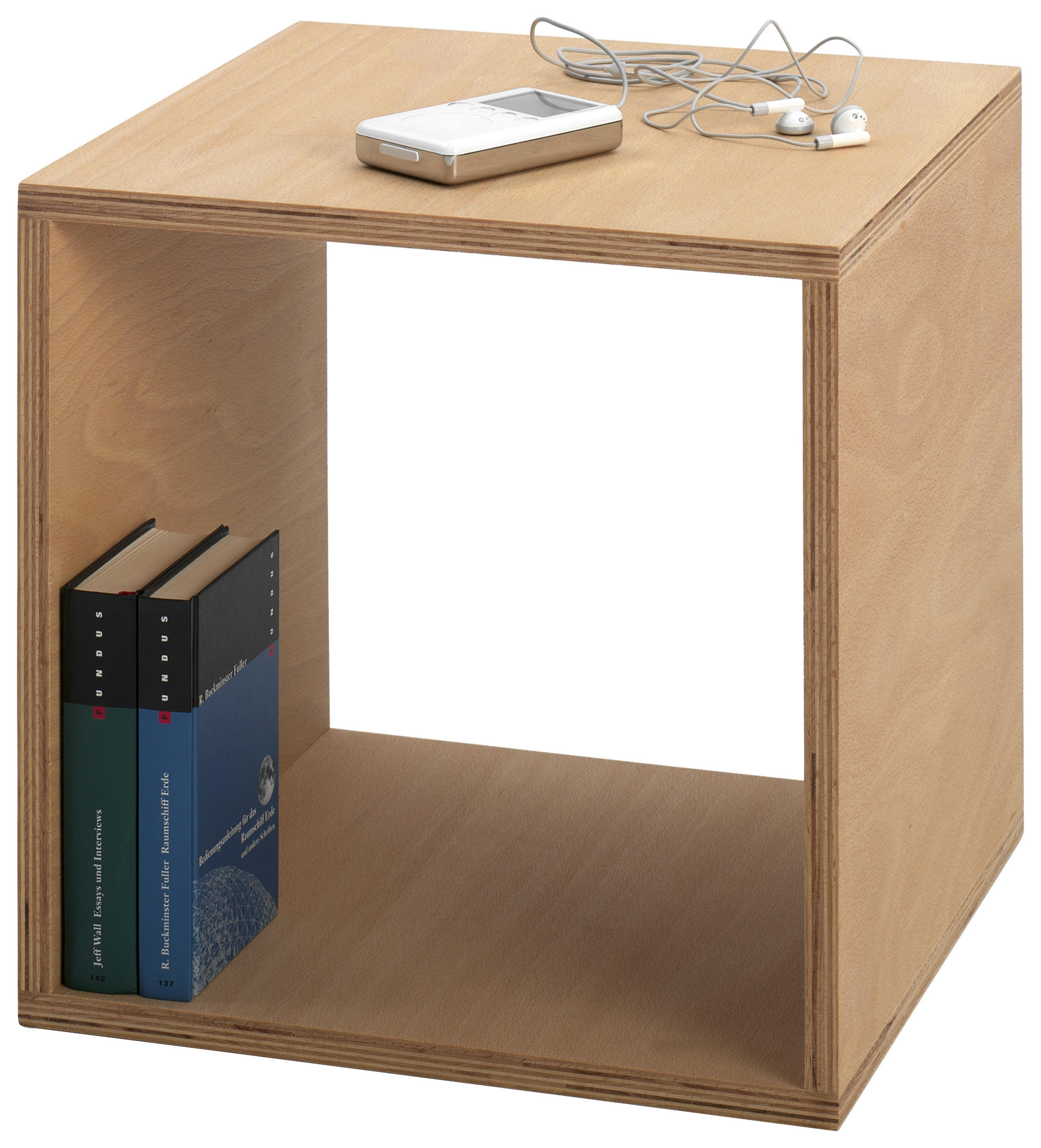 REGAL furniert, Schichtholz Buchefarben  - Buchefarben, MODERN, Holzwerkstoff (35/35/35cm) - Tojo