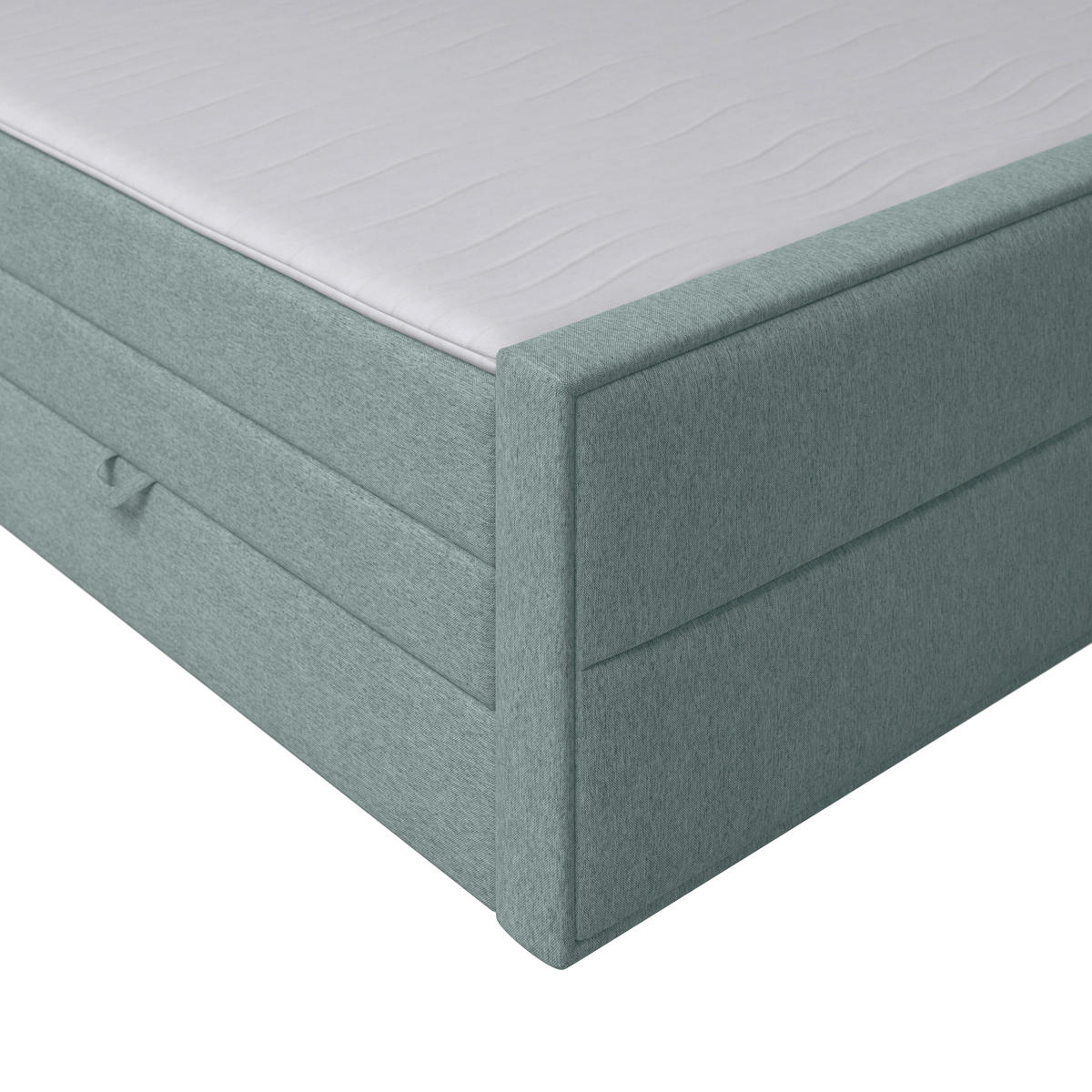BOXSPRINGBETT 140/200 cm  in Blau  - Blau, Modern, Holz/Kunststoff (140/200cm) - MID.YOU