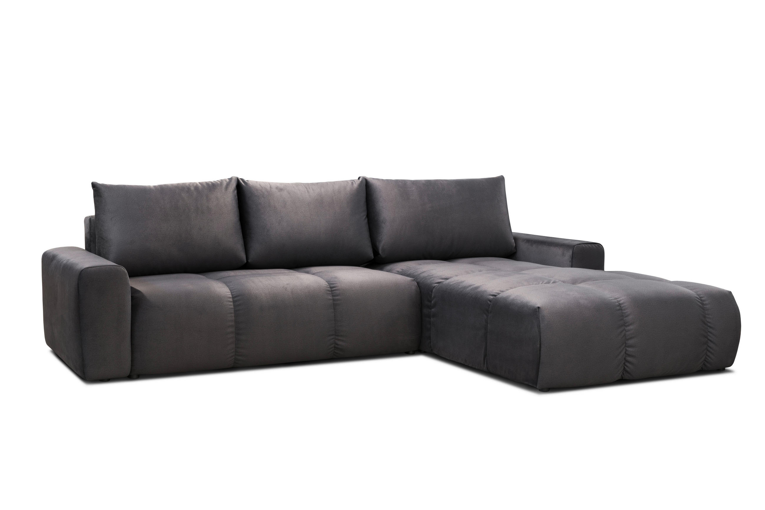 COLTAR EXTENSIBIL textil negru  - negru, Design, textil (302/90/217cm) - Carryhome