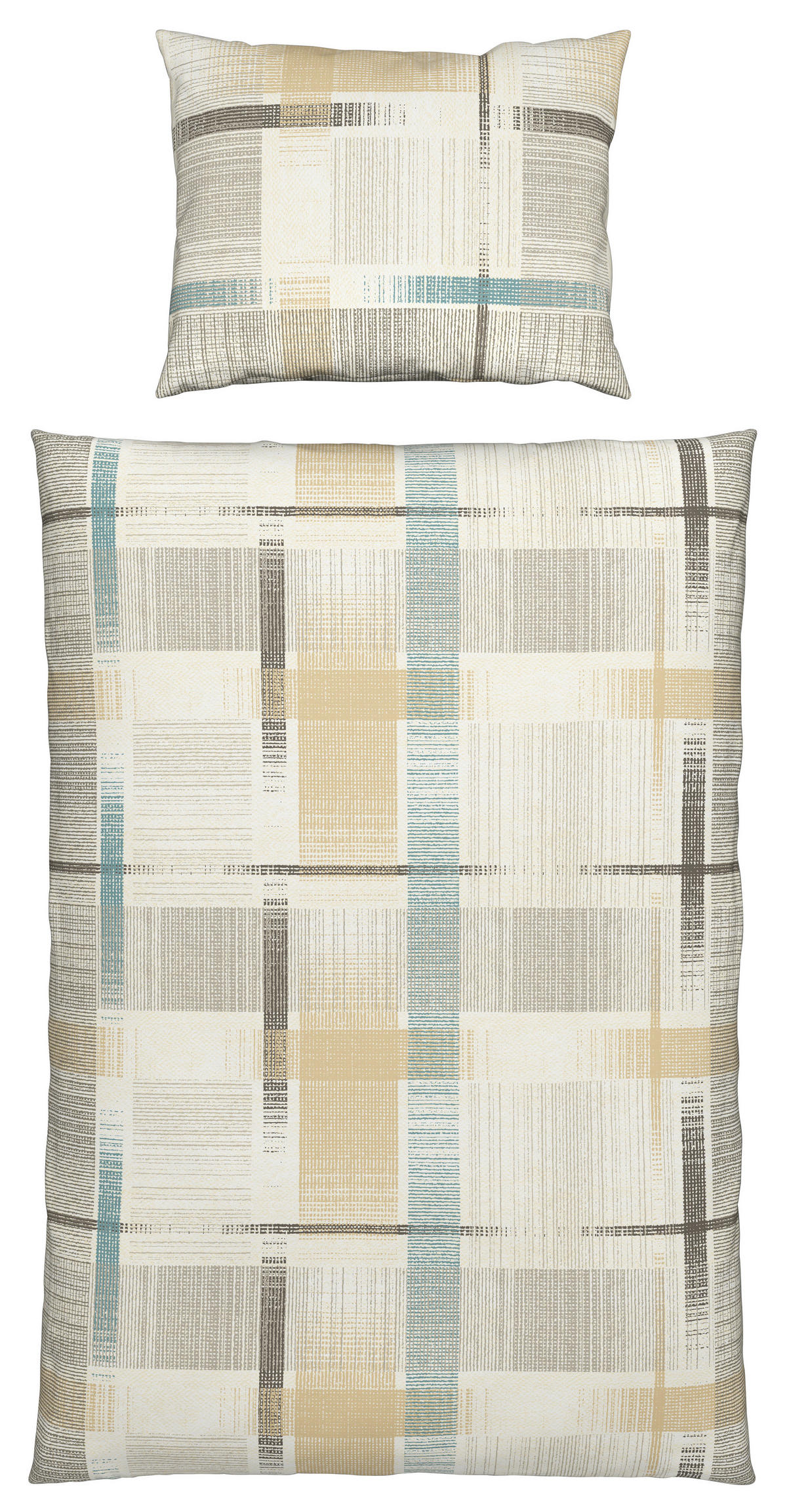 POSTEĽNÁ BIELIZEŇ, džersej, béžová, 140/200 cm - béžová, Konventionell, textil (140/200cm) - Esposa