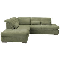 Freisteller von Livetastic ECKSOFA Grün Chenille.