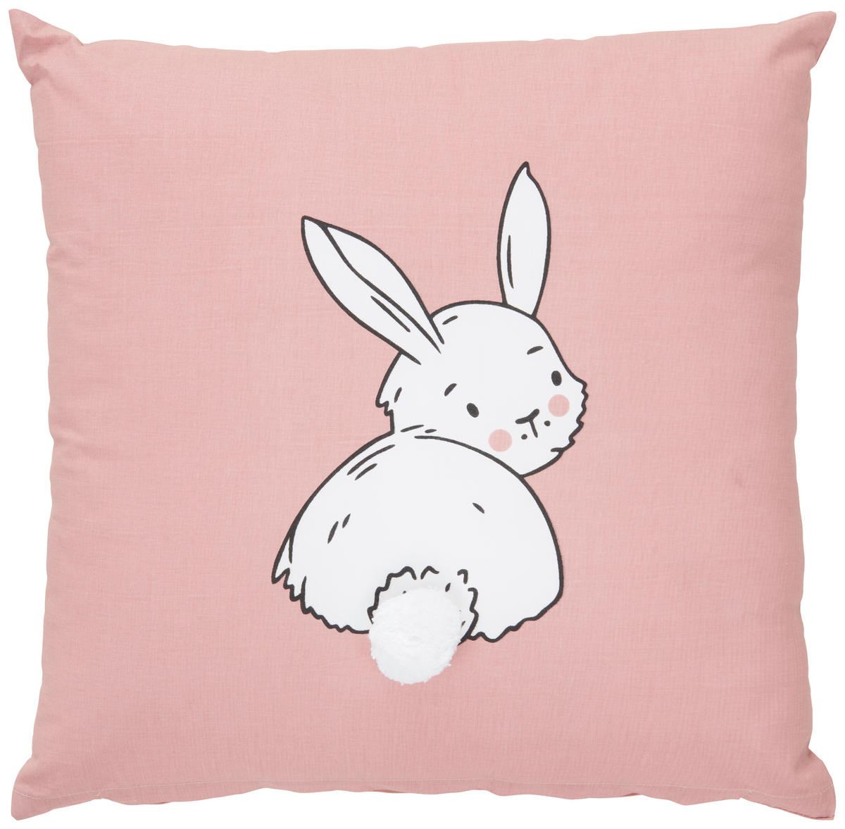 DEKORAČNÝ VANKÚŠ 40/40 cm - biela, Basics, textil (40/40cm) - Avelia