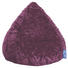 SITZSACK Plüsch Aubergine - Aubergine, Design, Textil (90/70cm) - Carryhome SITZSACK Plüsch Aubergine - Aubergine, Design, Textil (90/70cm) - Carryhome