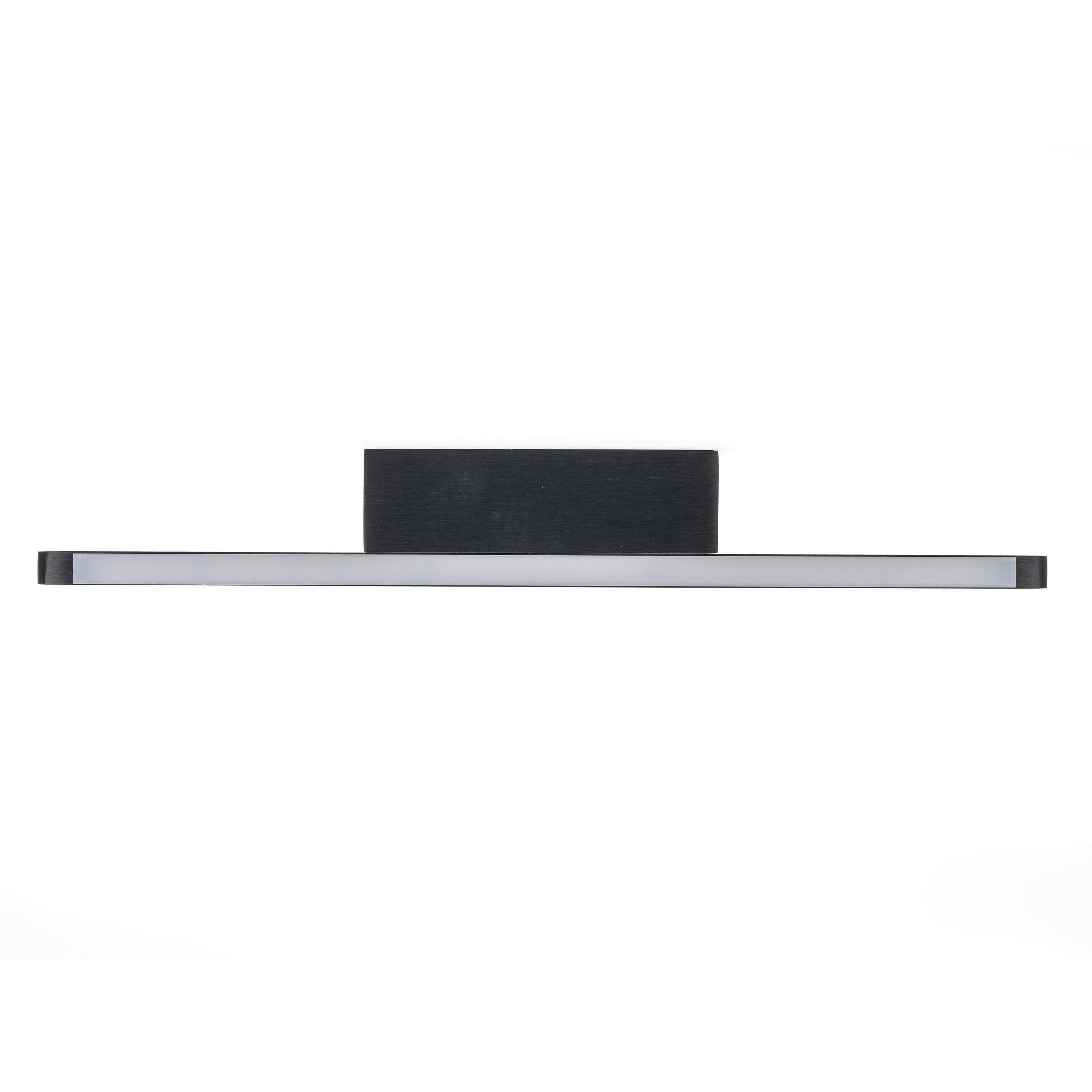 LED-WANDLEUCHTE Gr. 650 Wandleuchte Up and Down   - Schwarz, Design, Metall (6/44/6cm) - Ambiente