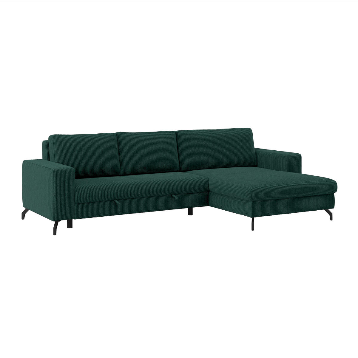 ECKSOFA Waldgrün  - Waldgrün, Trend, Textil (290/178cm) - P & B