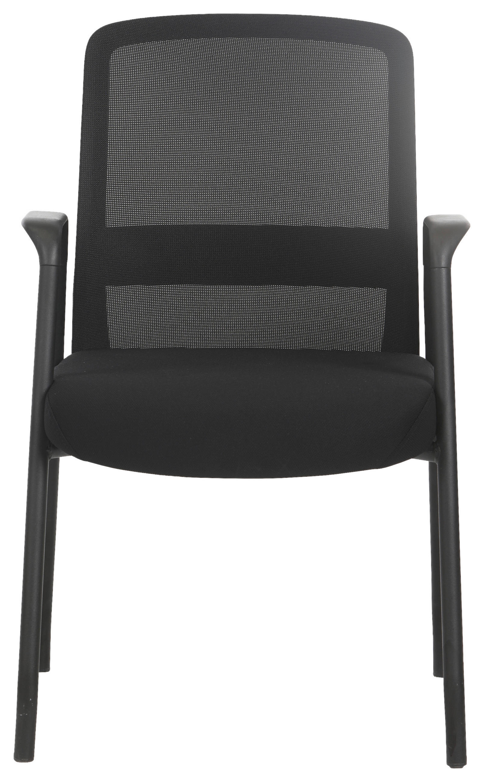 ŽIDLE S PODRUČKAMI, železo, síťovina, tkaná látka, černá - černá, Moderní, kov/textil (55/88,5/57cm) - Xora