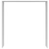 PASSEPARTOUTRAHMEN 213,7/222,7/58,5 cm   - Weiß, Basics, Holzwerkstoff (213,7/222,7/58,5cm) - Visiona
