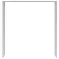 PASSEPARTOUTRAHMEN 213,7/222,7/58,5 cm   - Weiß, Basics, Holzwerkstoff (213,7/222,7/58,5cm) - Visiona