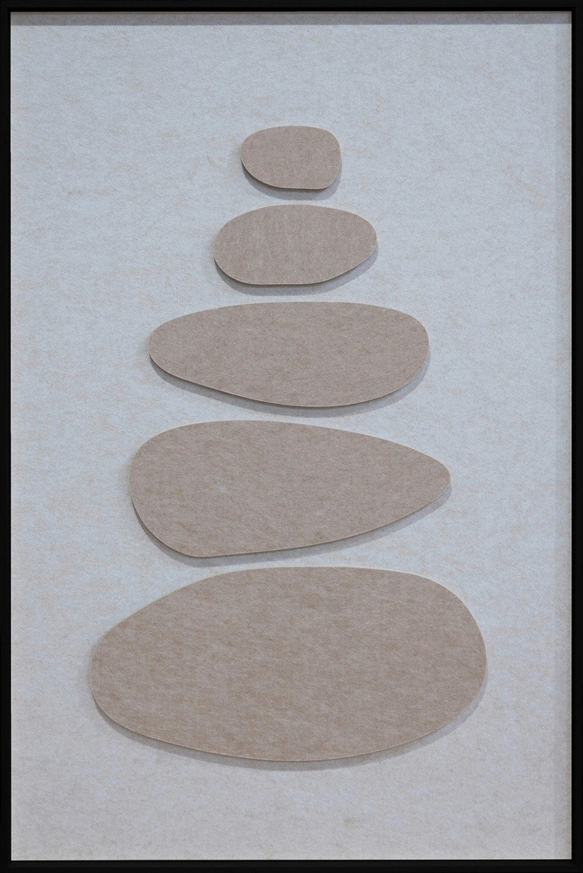 BILD 80/120/10 cm  - Beige/Schwarz, Basics, Holz/Kunststoff (80/120/10cm)