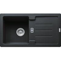 SPÜLE Strata STG 614-78 / 114.0303.677  - Schwarz, Basics, Stein (78/53,5/18cm) - Franke