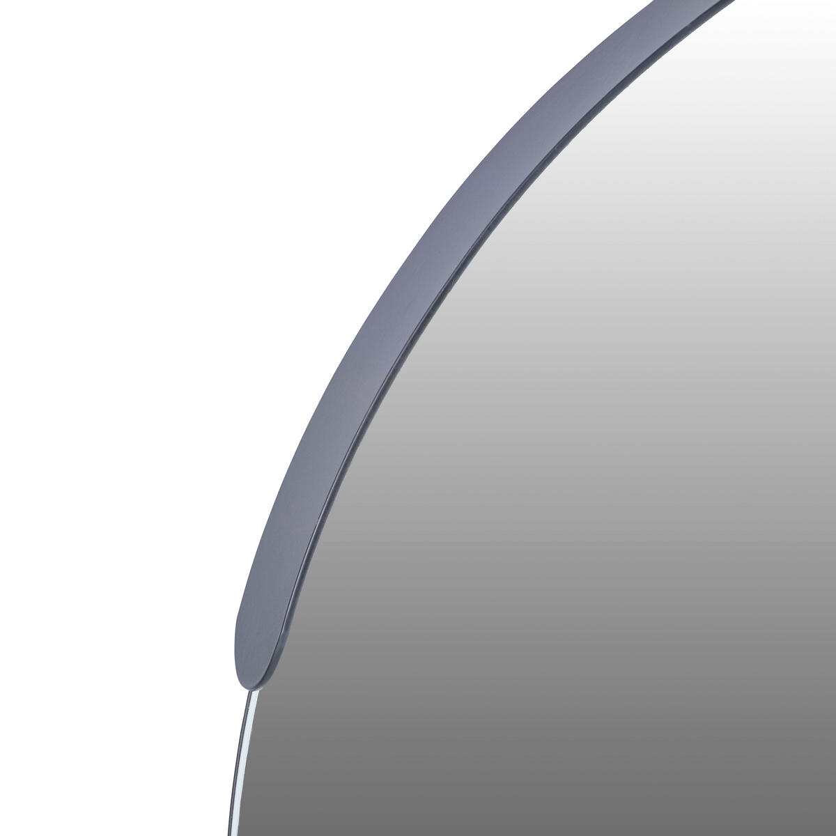 WANDSPIEGEL Schwarz  - Schwarz, Trend, Glas/Metall (50/50/3,5cm) - Carryhome