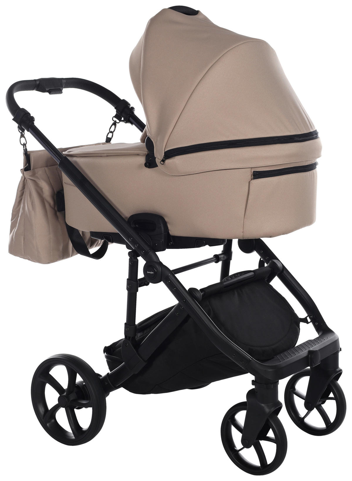 BARNVAGNSSET Easy Compact  - beige/svart, Basics, metall/textil (108/61/96cm) - Jimmylee