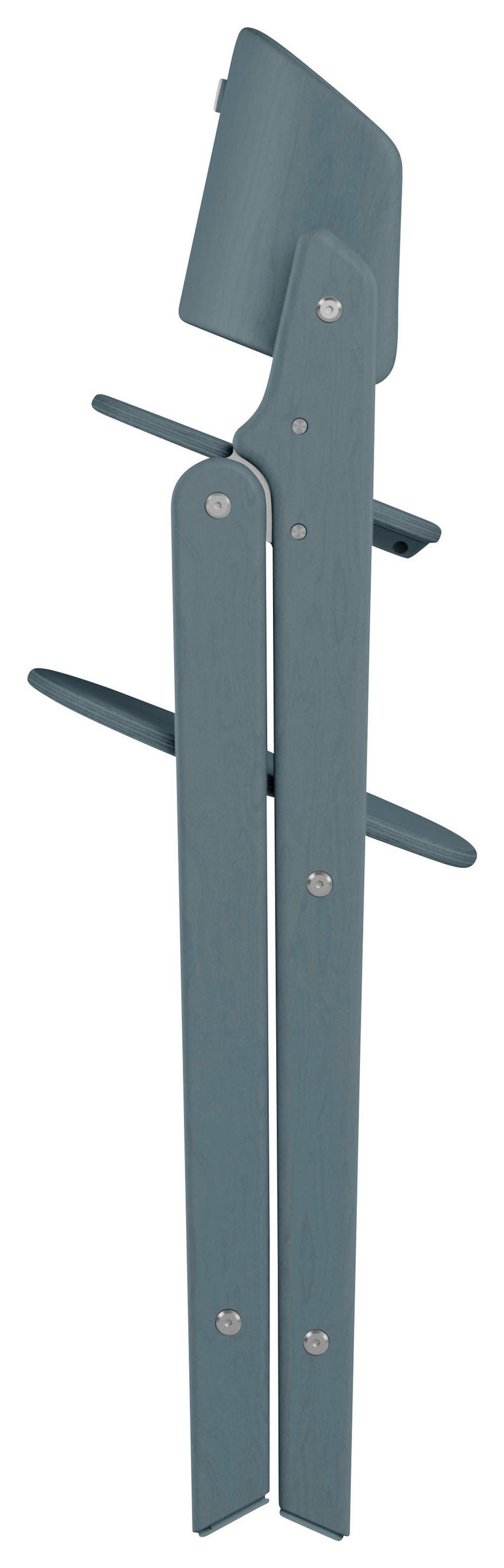 HOCHSTUHL Click & Fold Blau Stone Blue  - Blau, Basics, Holz (62,6/47,3/81,5cm) - Cybex