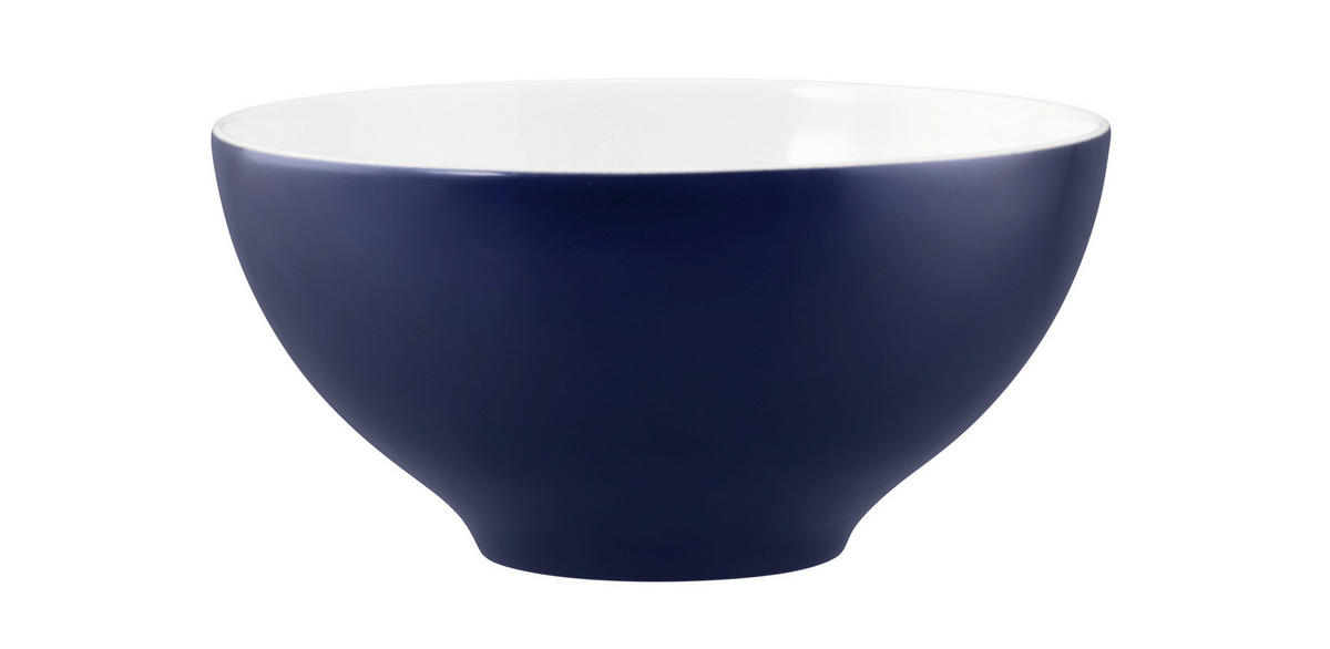 SKÅL Life Molecule 15,5 cm   - vit/mörkblå, Basics, keramik (15,5cm) - Seltmann Weiden