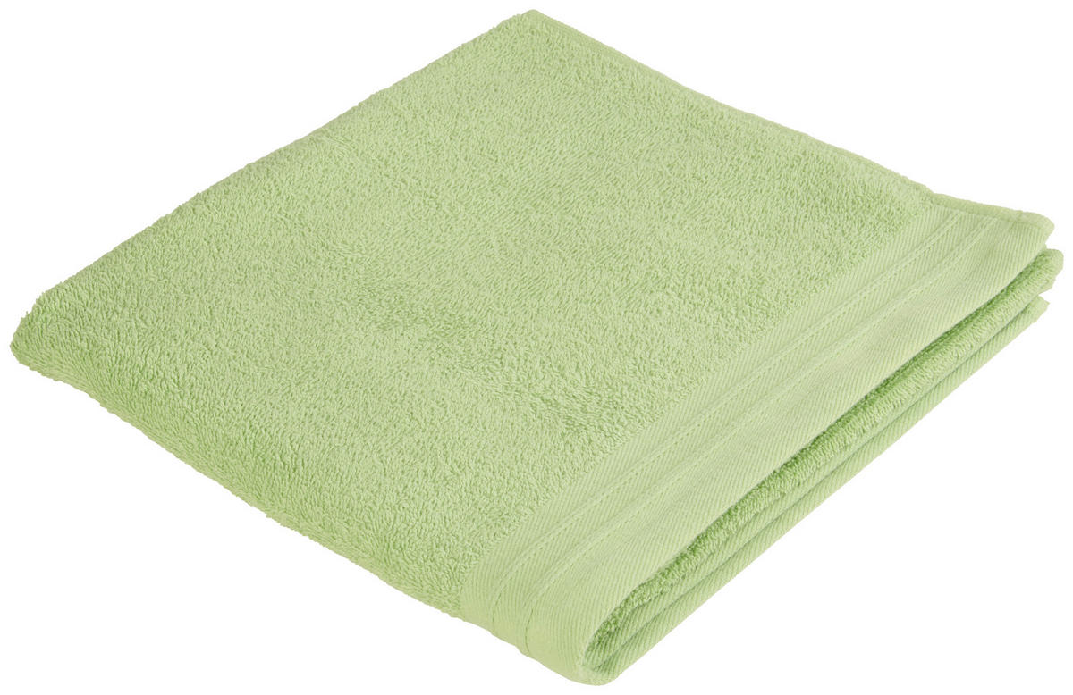 DUSCHHANDDUK Kent 60/120 cm  - grön, Klassisk, textil (60/120cm) - Boxxx