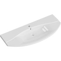 WASCHBECKEN 120,5/4,5/48 cm  - Weiß, Basics, Keramik (120,5/4,5/48cm) - Sadena
