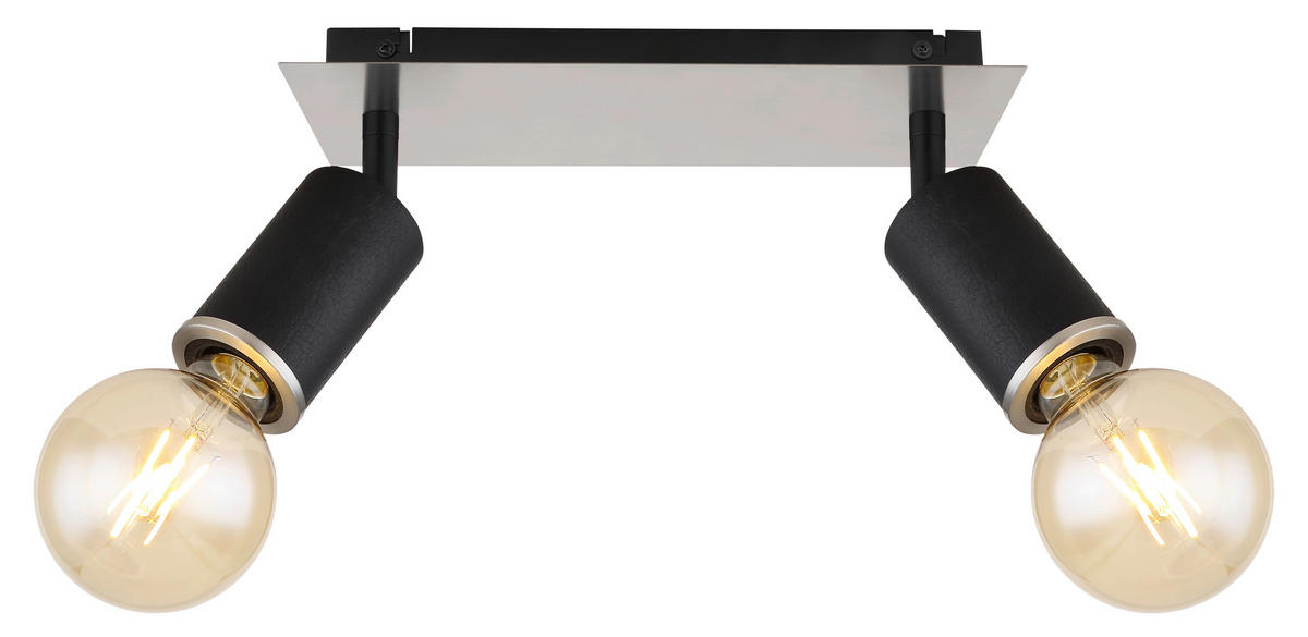 REFLEKTOR JOSEBA  - boje nikla/crna, Basics, drvo/metal (31/10/18cm) - Globo