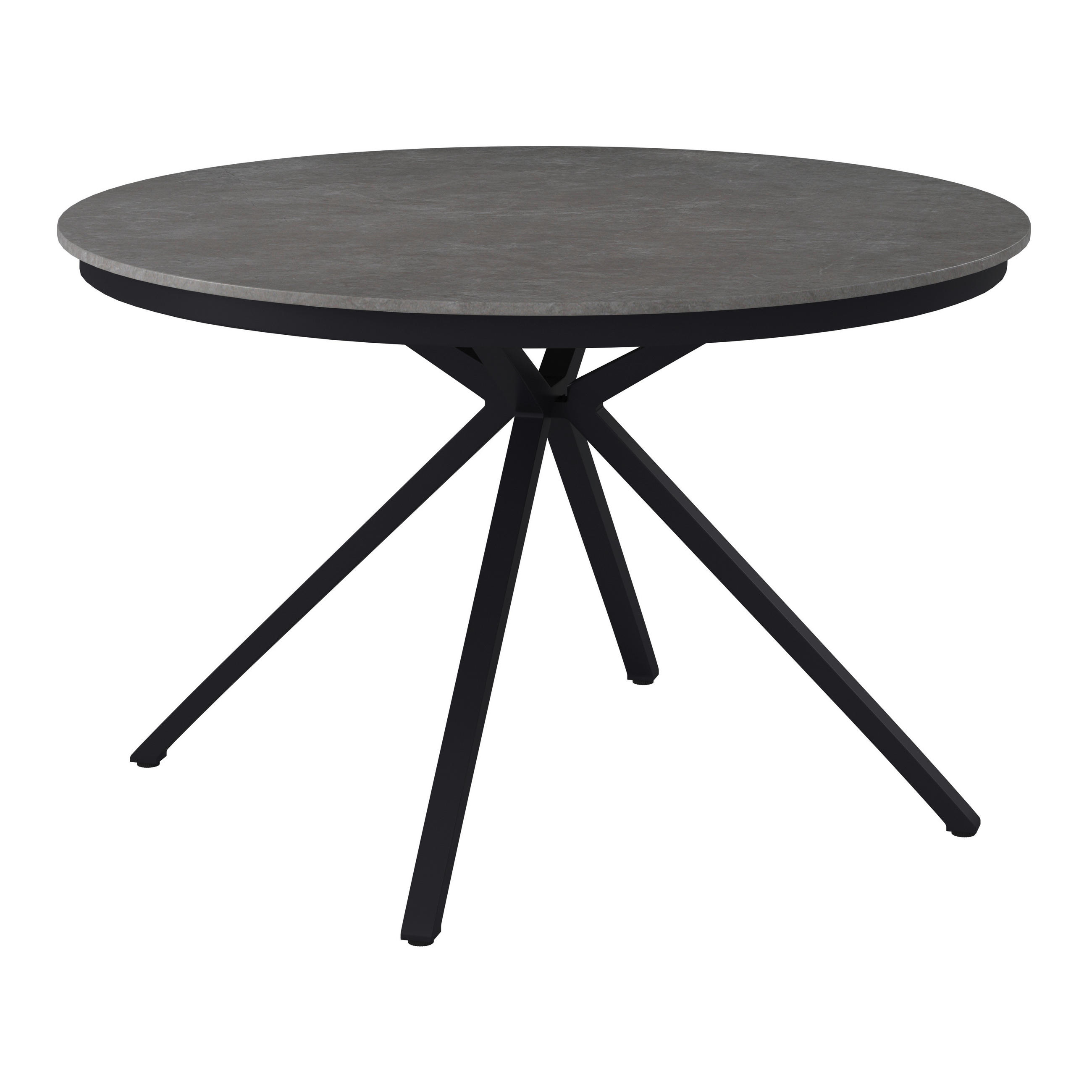 STOL VRTNI     siva  metal, keramika  - siva, Moderno, metal/keramika (120/120/74cm) - Ambia Garden