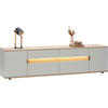 LOWBOARD Hellgrau, Eichefarben  225,6/54,2/48 cm  - Eichefarben/Hellgrau, Design, Holz/Holzwerkstoff (225,6/54,2/48cm) - Dieter Knoll