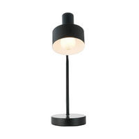 TISCHLEUCHTE Matis 46/14/24 cm  - Schwarz, Design, Metall (46/14/24cm) - Nordlux