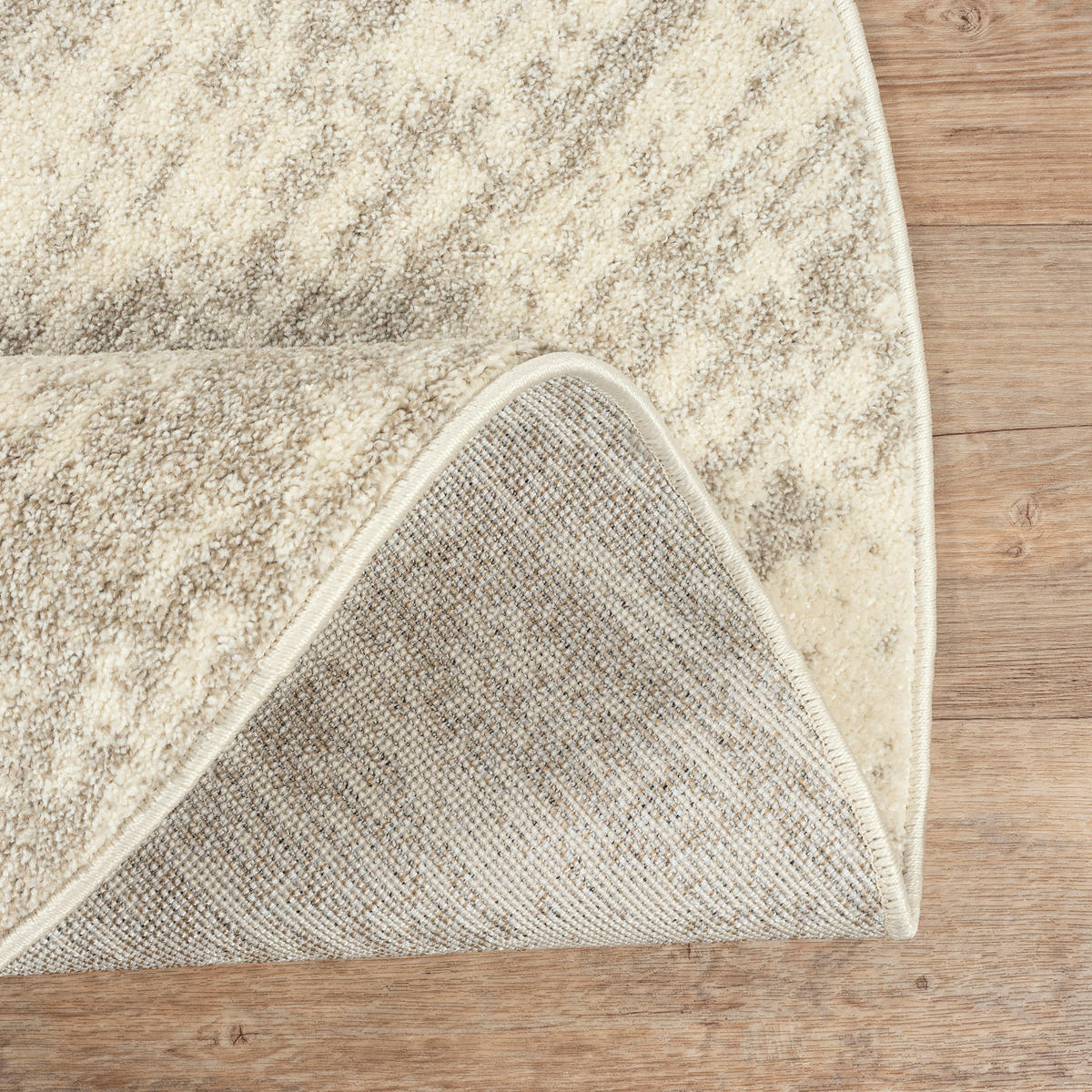 WEBTEPPICH 150 cm Oslo Creme  - Creme, Basics, Kunststoff/Textil (150cm) - Novel