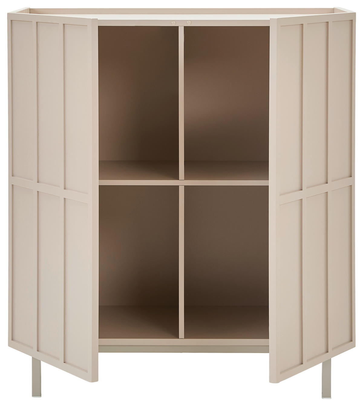 SIDEBOARD  in 80/89/40 cm  - Braun, Design, Holzwerkstoff/Metall (80/89/40cm) - Livetastic