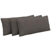 NIERENKISSEN  - Graphitfarben, Konventionell, Textil (65/25cm) - Sit & More
