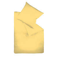 BETTWÄSCHE 3 -teilig Satin 200/220 cm  - Gelb, Basics, Textil (200/220cm) - Fleuresse