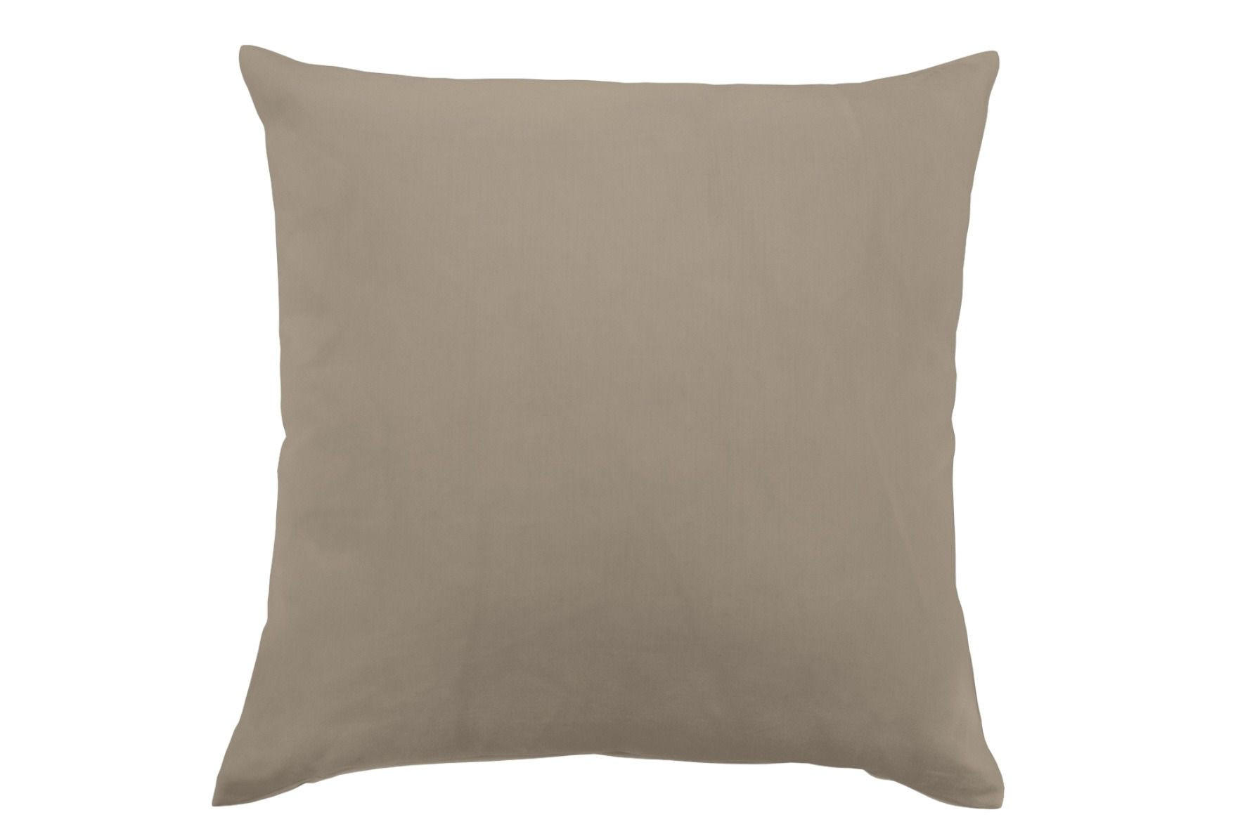 KISSENHÜLLE Panama 50/50 cm  - Taupe, Basics, Textil (50/50cm) - Bio:Vio