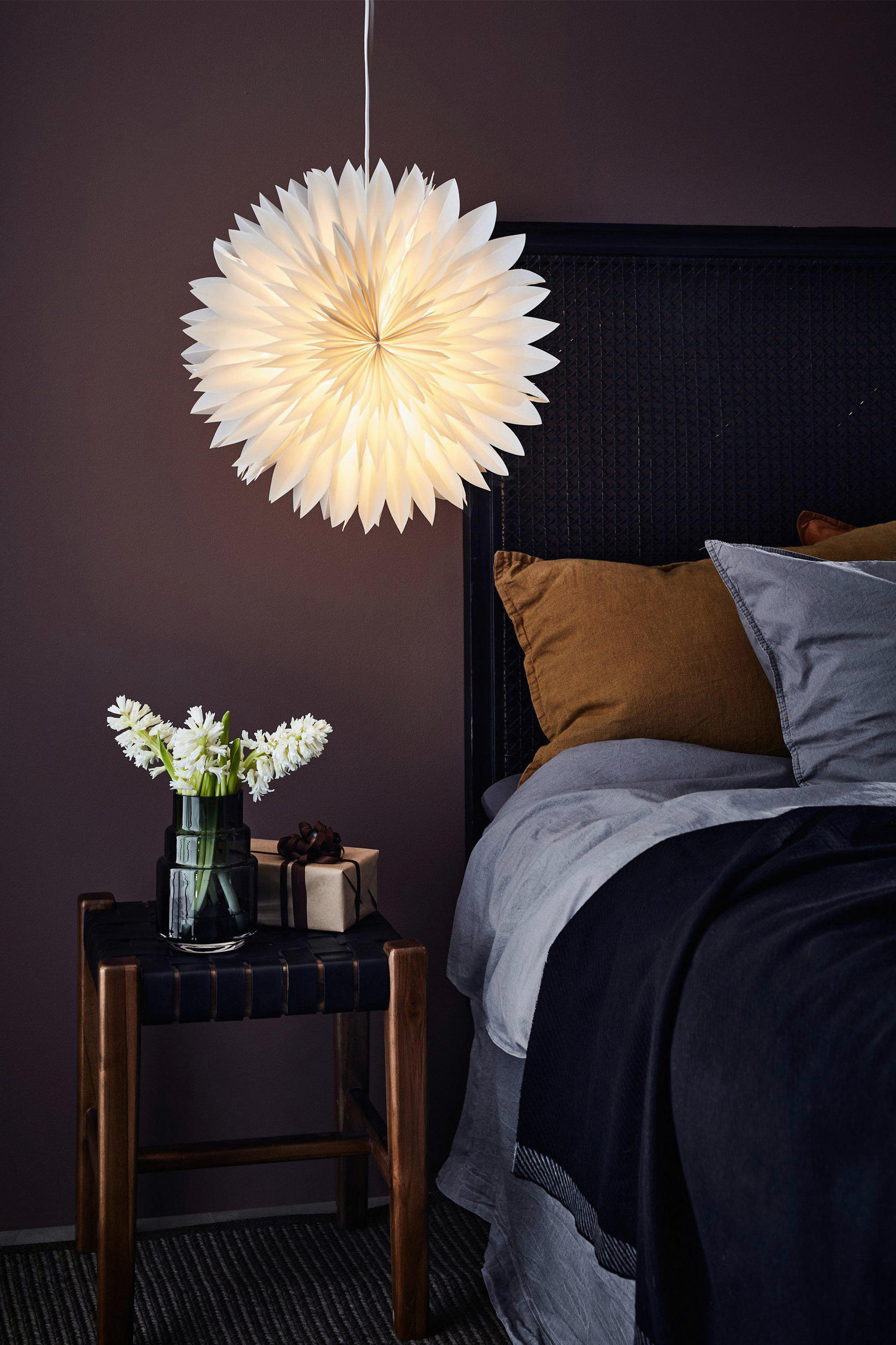 LED-DEKOLEUCHTE SOLINA 48/48/14 cm   - Grau, Basics, Papier (48/48/14cm) - Markslöjd