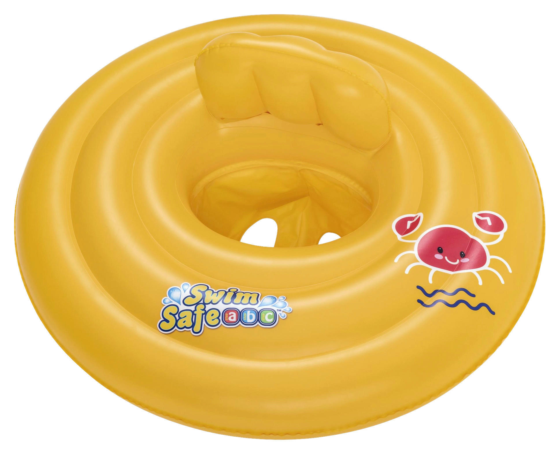 PLAVALNI OBROČ - rumena, Basics, umetna masa (69cm) - Bestway