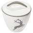 ZUCKERDOSE - Weiß/Grau, LIFESTYLE, Keramik (11cm) - Gmundner ZUCKERDOSE - Weiß/Grau, LIFESTYLE, Keramik (11cm) - Gmundner