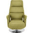RELAXSESSEL Echtleder Relaxfunktion - Limette, Design, Leder/Metall (72/115/79cm) - Welnova RELAXSESSEL Echtleder Relaxfunktion - Limette, Design, Leder/Metall (72/115/79cm) - Welnova