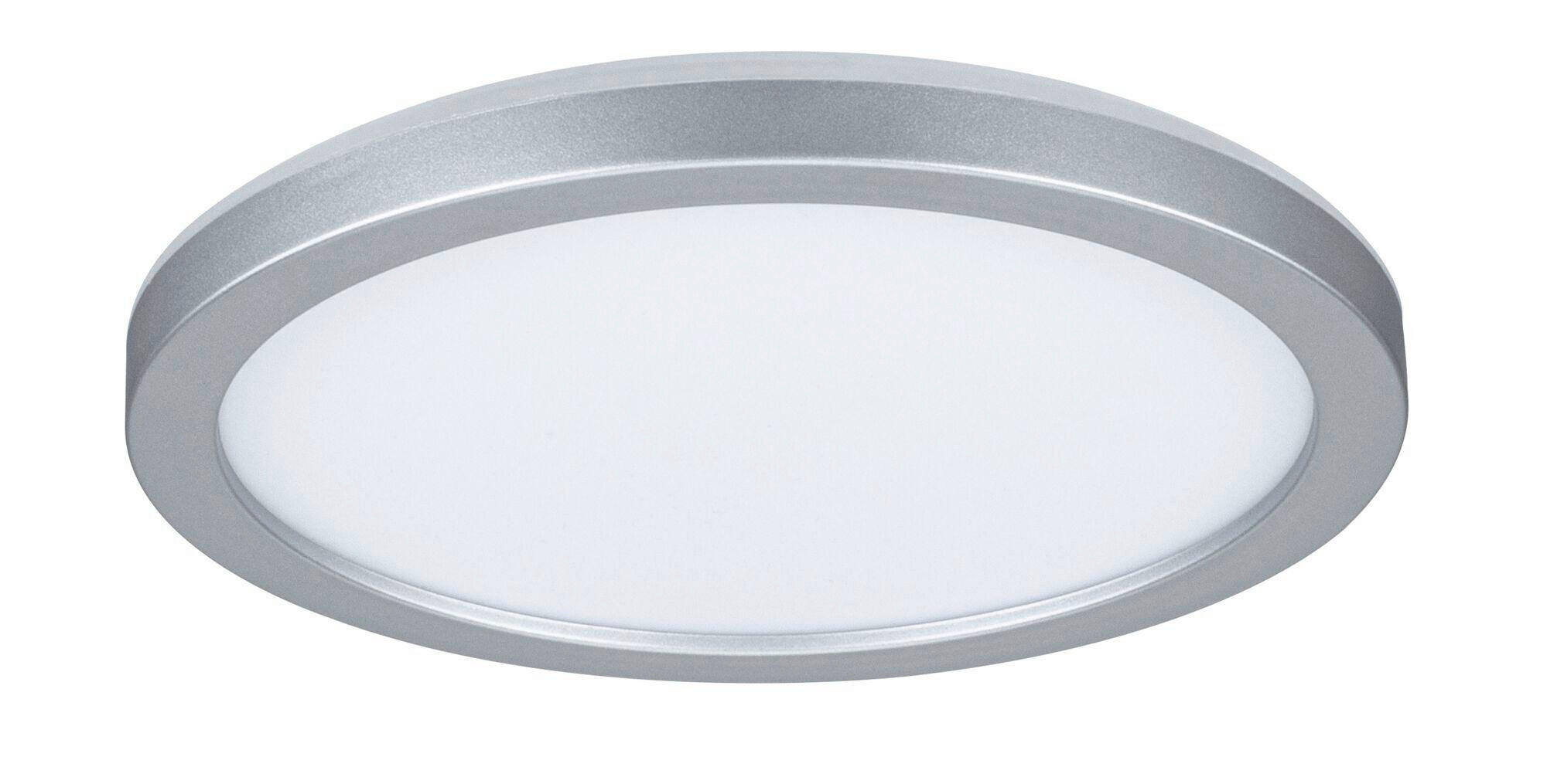 LED-PANEEL  - Chromfarben, Basics, Kunststoff (19/2,8cm) - Paulmann
