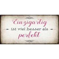 DEKOPANEEL Text Multicolor  - Multicolor, Basics, Holz (20/40/0,3cm) - Euroart
