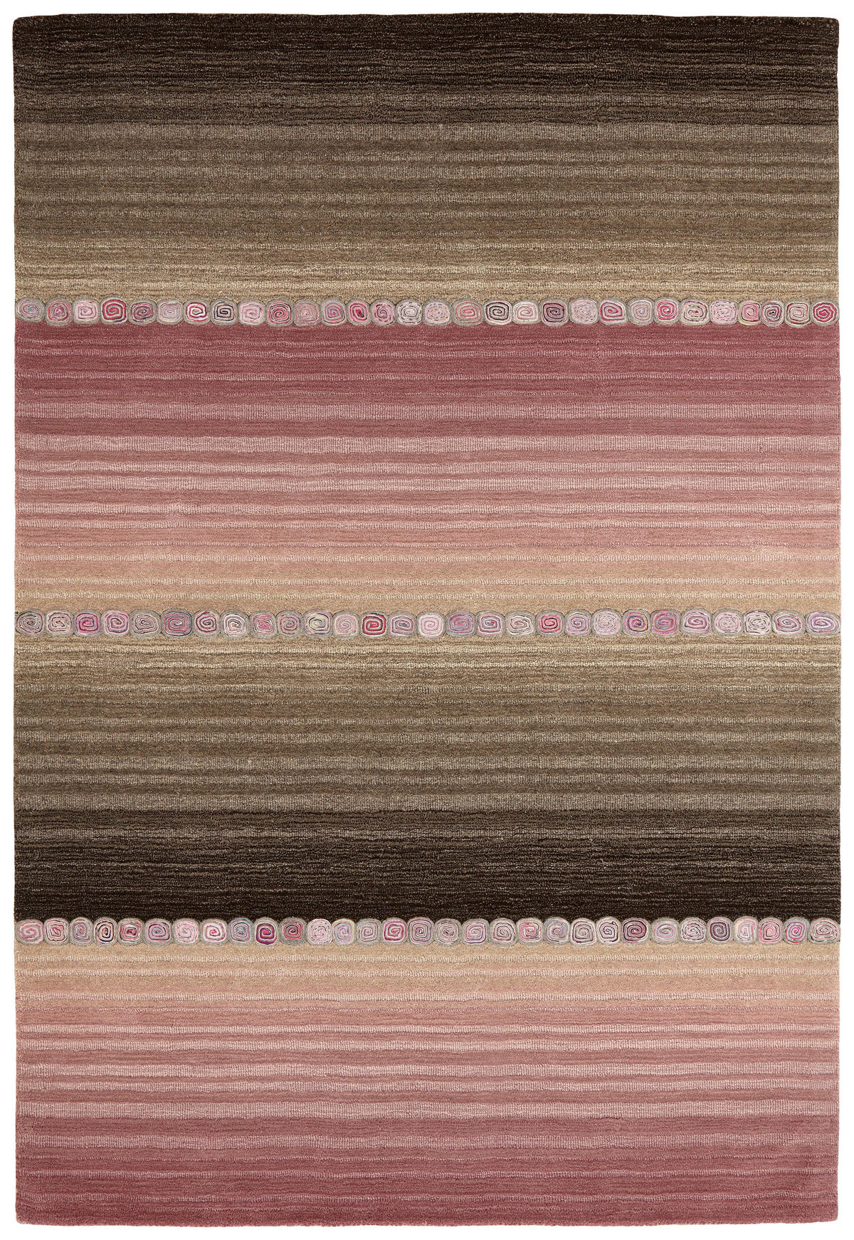 ORIENTALISK MATTA 160/230 cm Twilight in Pink  - pink/grå, Lifestyle, textil (160/230cm) - Cazaris