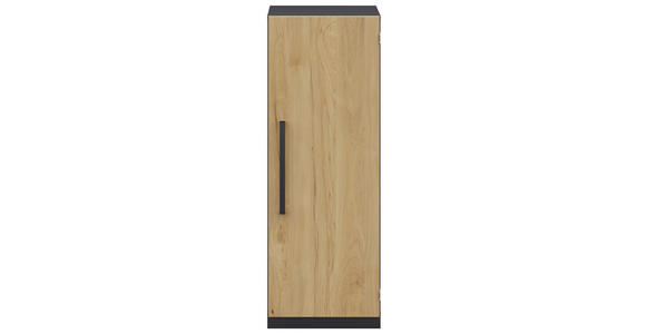 KOMMODE in 40/112,5/41,9 cm - Weiß/Hickory, Design, Holzwerkstoff/Metall (40/112,5/41,9cm) - Moderano