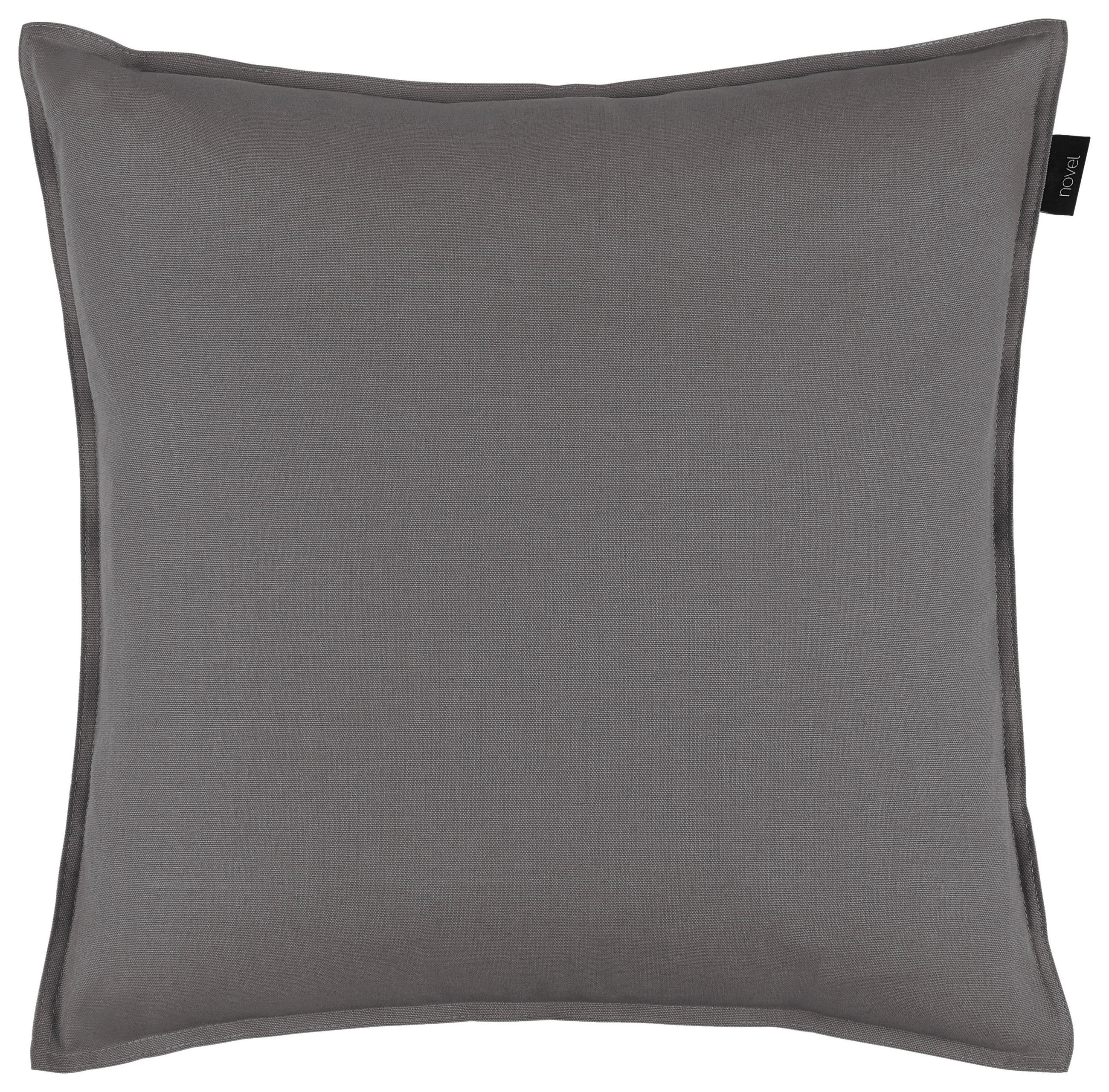 POŤAH NA VANKÚŠ  50/50 cm - sivá, Basics, textil (50/50cm) - Novel