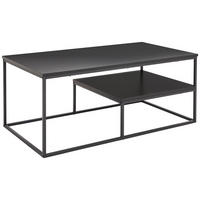 KONFERENČNÍ STOLEK, černá, kov, kompozitní dřevo, 110/60/45 cm - černá, Design, kov/kompozitní dřevo (110/60/45cm) - MID.YOU