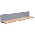 WANDBOARD Grau, Eiche Artisan  - Eiche Artisan/Grau, KONVENTIONELL, Holzwerkstoff (120/20/22cm) - Hom`in