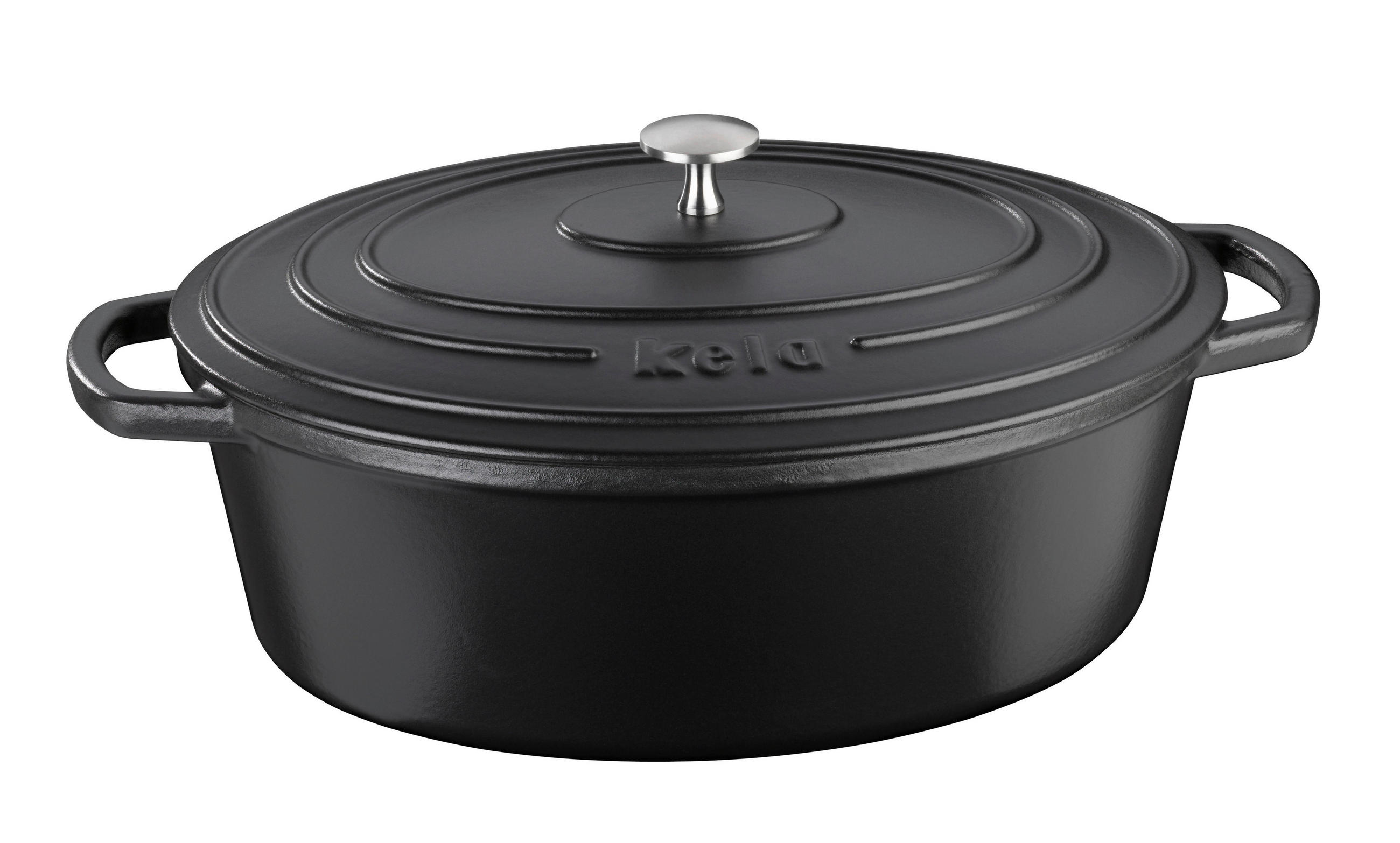 BRÄTER Calido 6 L  - Schwarz, KONVENTIONELL, Metall (33/26/12cm) - Kela