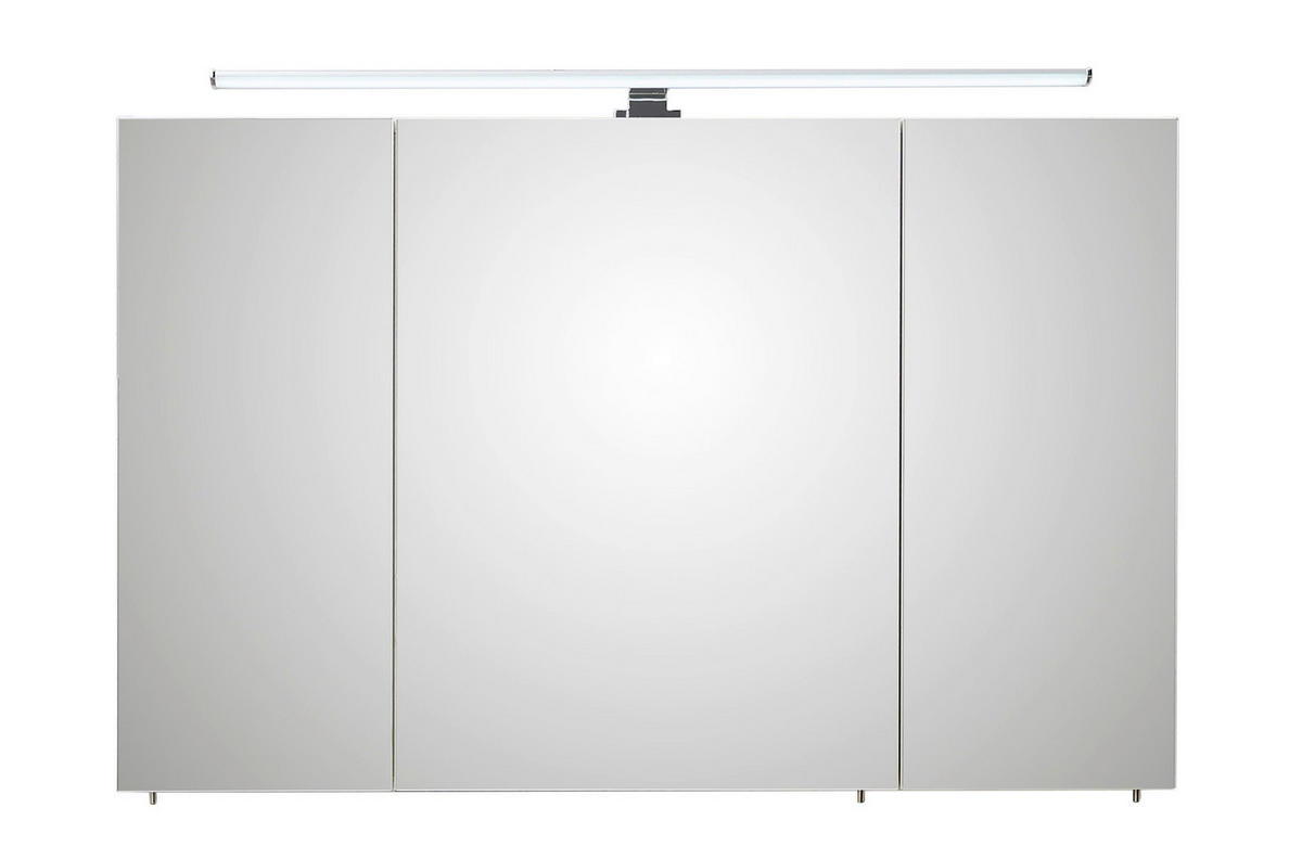 SPIEGELSCHRANK 110/70/20 cm  - Chromfarben/Silberfarben, KONVENTIONELL, Glas/Holzwerkstoff (110/70/20cm) - Pelipal