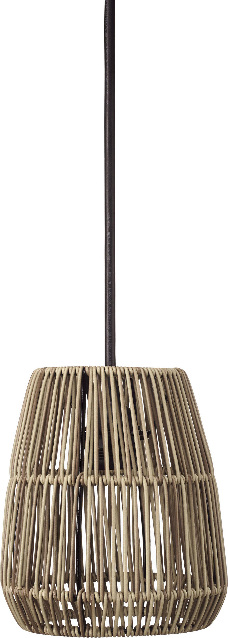 AUßENHÄNGELEUCHTE PR Home Saigon 18/250 cm   - Grau, Basics, Kunststoff (18/250cm)