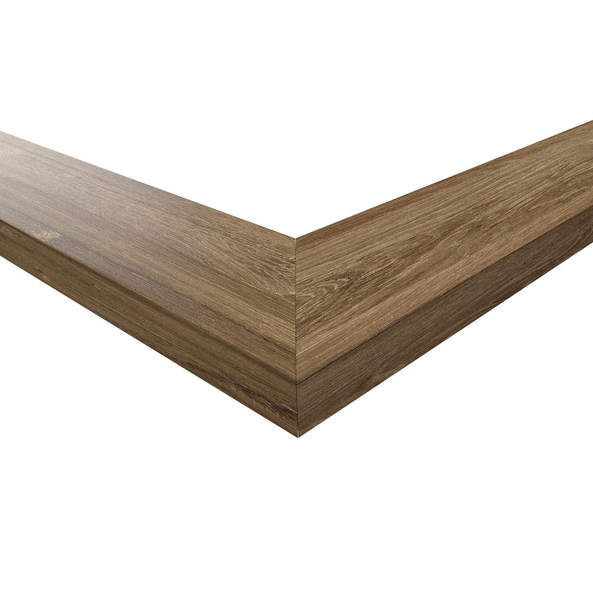 SPIEGEL  56/148 cm   in rechteckig  - Eiche dunkel, Basics, Glas/Holz (56/148cm)