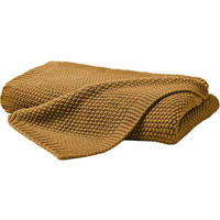 PLAID 130/170 cm  - Senfgelb, Basics, Textil (130/170cm)