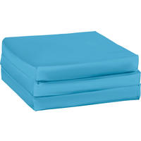 Saltea Pliabilă 65/186 cm  - petrol, Modern, textil (65/186cm) - Xora