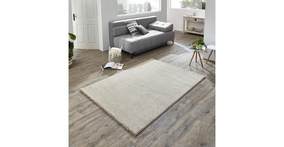 HOCHFLORTEPPICH 140/200 cm Samoa Beige - Beige, KONVENTIONELL, Kunststoff/Textil (140/200cm) - Novel